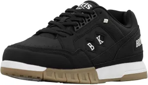 British Knights Men's Metros Sneaker, Black/White/Tan Gum, 9.5