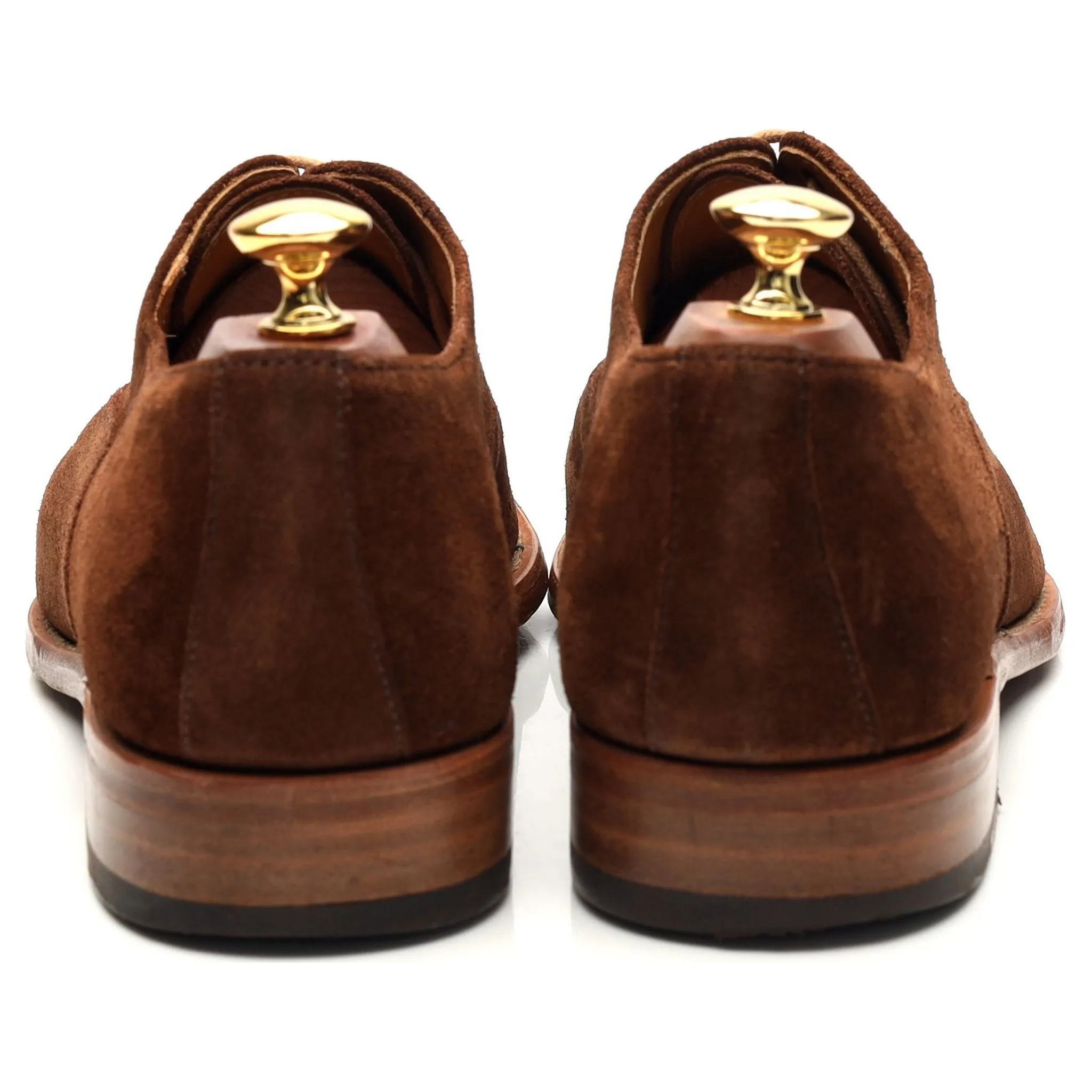 Brown Suede Oxford UK 9 F