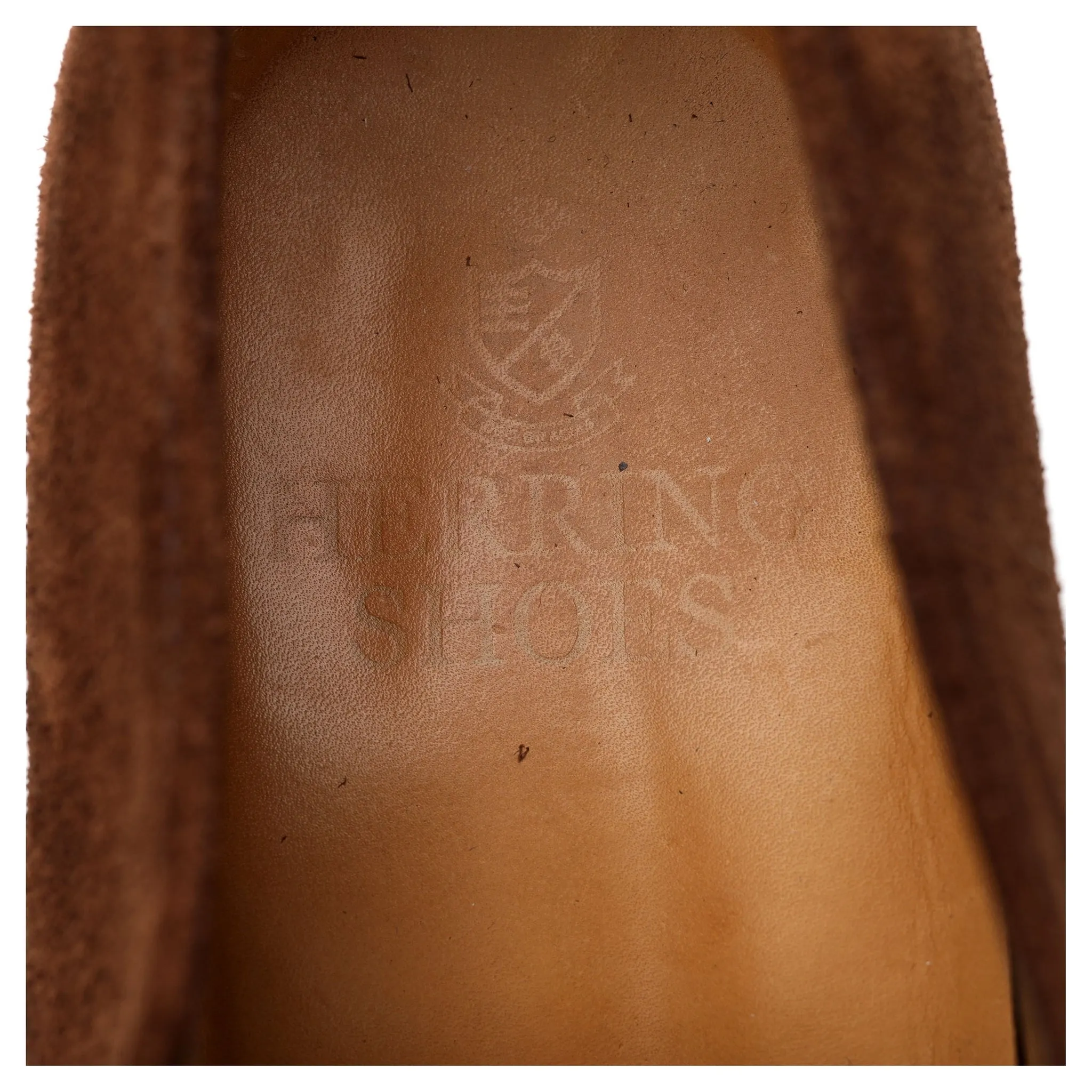 Brown Suede Oxford UK 9 F