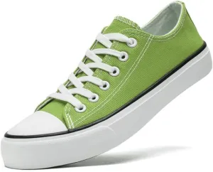 Canvas Shoes for Women Men Low Top Lace Up Sneakers Canvas Fashion Sneakers Classic Casual Walking Shoes Comfortable Breathable