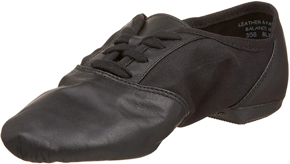 Capezio 358 Adult Split Sole Lace Up Jazz Shoe
