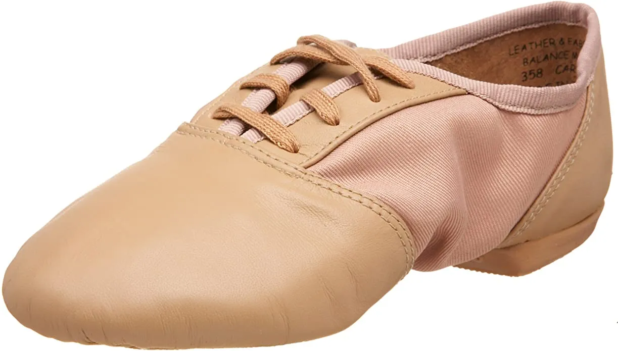 Capezio 358 Adult Split Sole Lace Up Jazz Shoe