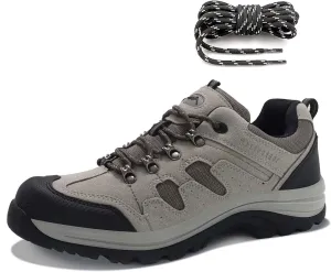 CC-Los Mens Waterproof Hiking Shoes Lightweight Breathable Walking Trekking Sneakers Size 7-13