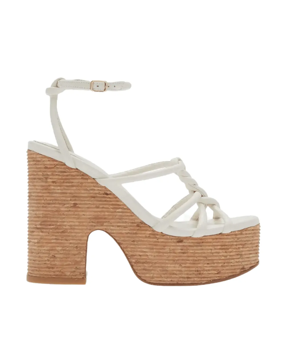 Clare 130 Wedge in Latte