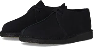 Clarks Men's Desert Trek Oxford, Black Suede, 8.5