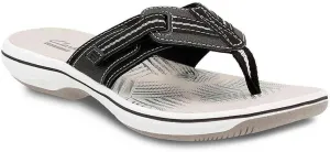 Clarks Unisex Brinkley JazzH Sneaker, Black Synt, 0 US Women
