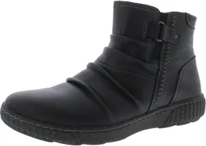 Clarks Unisex CarolineOrchid Sneaker, Black Leat, 0 US Women