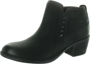 Clarks Unisex Neva Lo Sneaker, Black Leat, 0 US Women