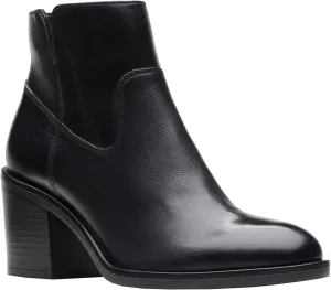 Clarks Unisex Valvestino Lo Sneaker, Black Leat, 0 US Women