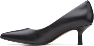 Clarks Unisex Violet55 Rae Sneaker, Black Leat, 0 US Women
