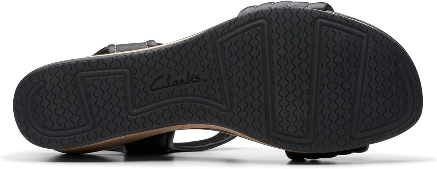 Clarks Womens Chelseah Gem Silhouette Wedge Ankle Strap