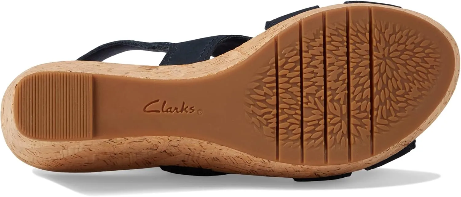 Clarks Women's Rose Erin Wedge Sandal