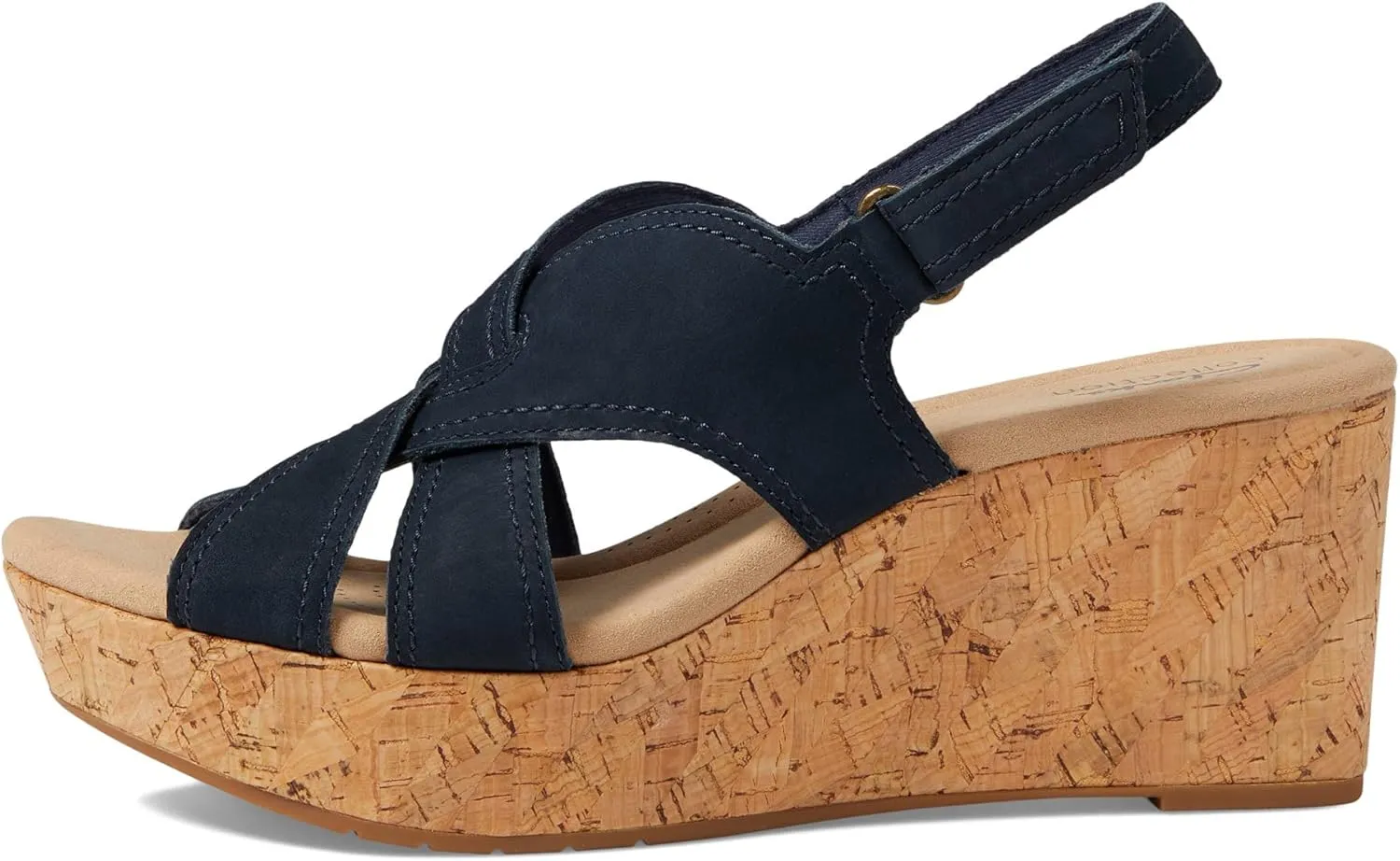 Clarks Women's Rose Erin Wedge Sandal