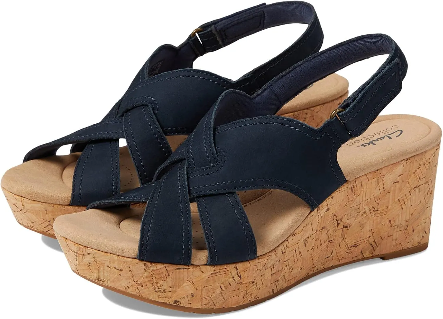 Clarks Women's Rose Erin Wedge Sandal