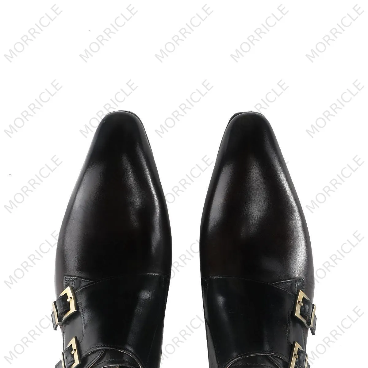 Classic Business Double Monk Strap