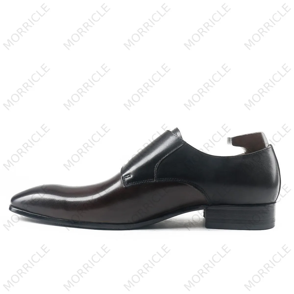 Classic Business Double Monk Strap
