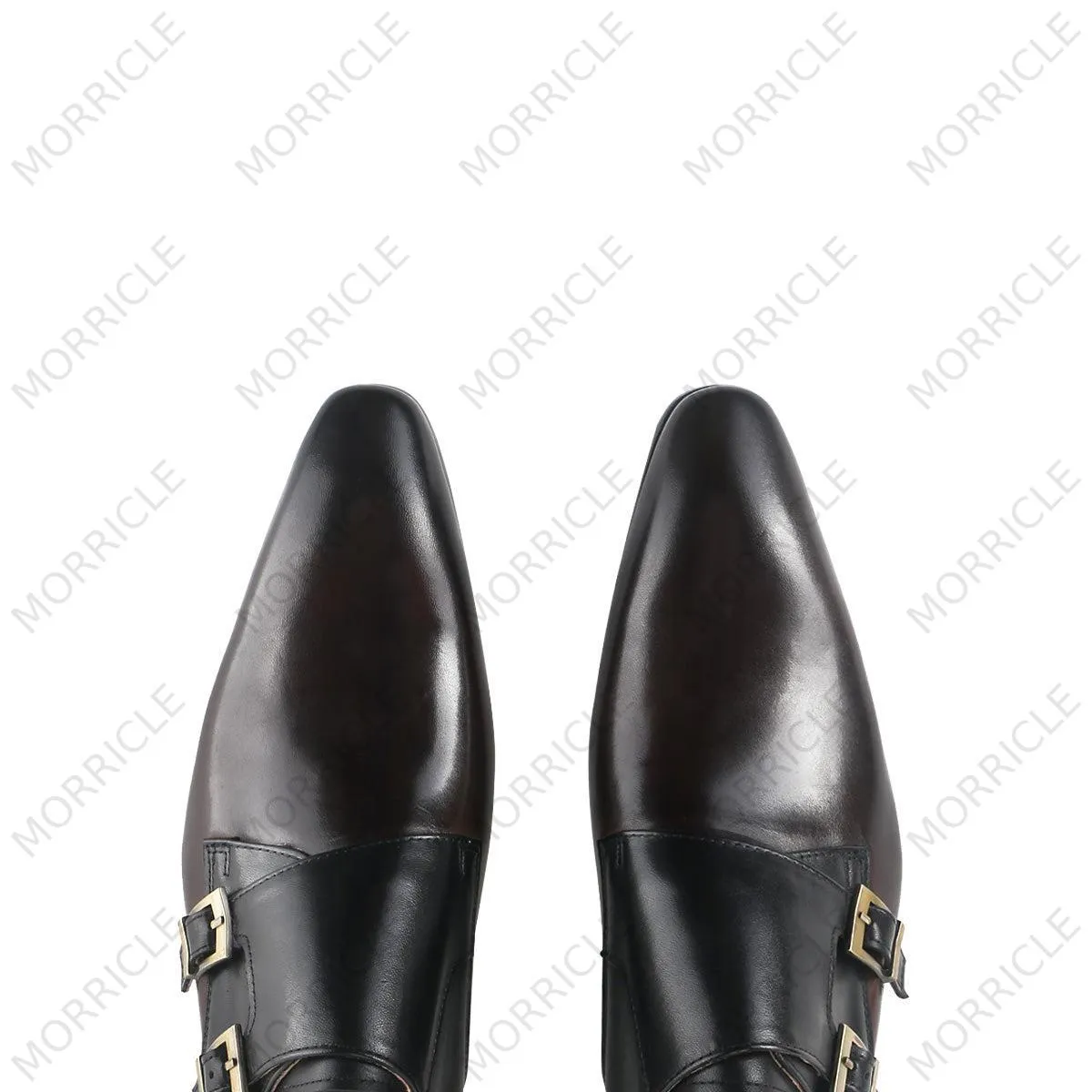 Classic Business Double Monk Strap
