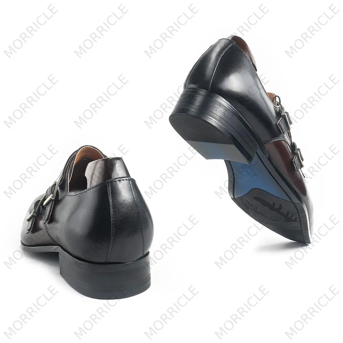 Classic Business Double Monk Strap