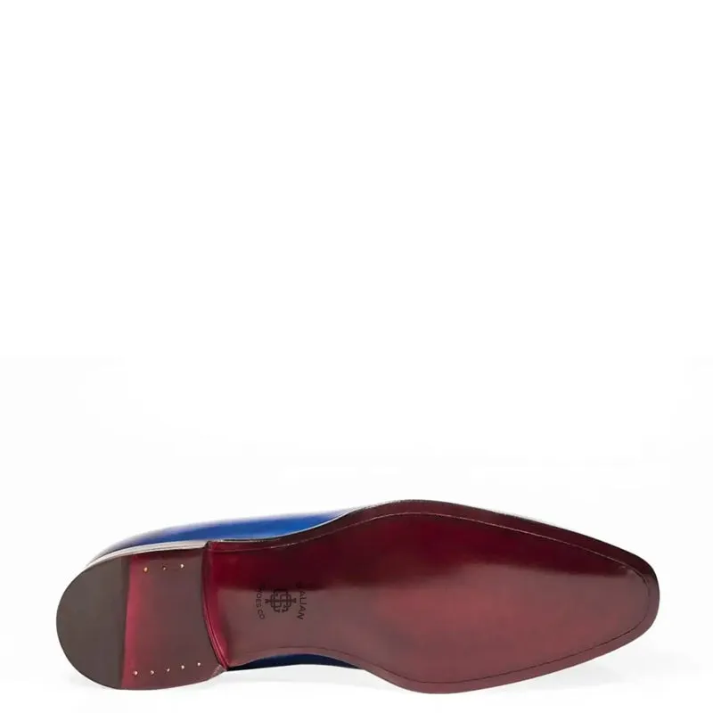 Classic Plain Solid Shiny Leather Oxford Shoes