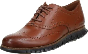 Cole Haan Men's Zerogrand Wing OX Oxford, british tan leather/java, 10 M US