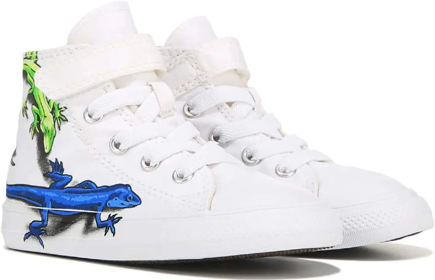 Converse Chuck Taylor All Star 1V Hi Lizard Sneaker - Baby/Toddler - White 6