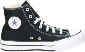 Converse Chuck Taylor All Star Eva Lift Sneaker Kids, Black, White, Black, 36 EU