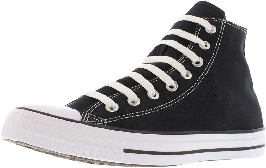 Converse Chuck Taylor All Star Hi Ox Unisex Shoes Size 7.5, Color: Black/White/Black