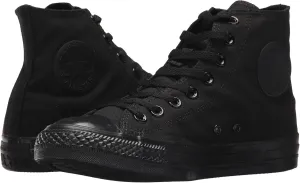 Converse Chuck Taylor All Star High Top Sneaker, Black (Monochrome), Size 8.5