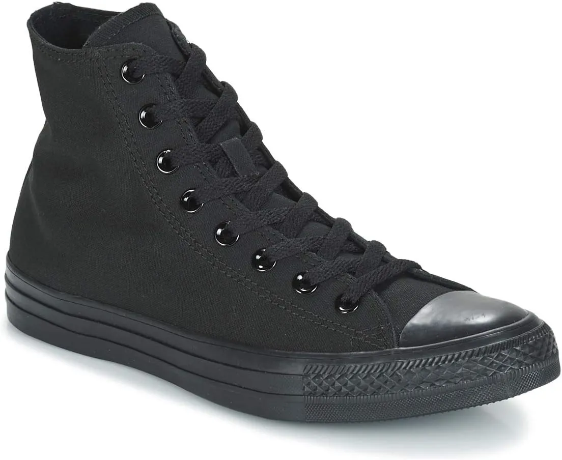Converse Chuck Taylor All Star Mono Hi Trainers Men Black - 3.5 - High Top Trainers Shoes