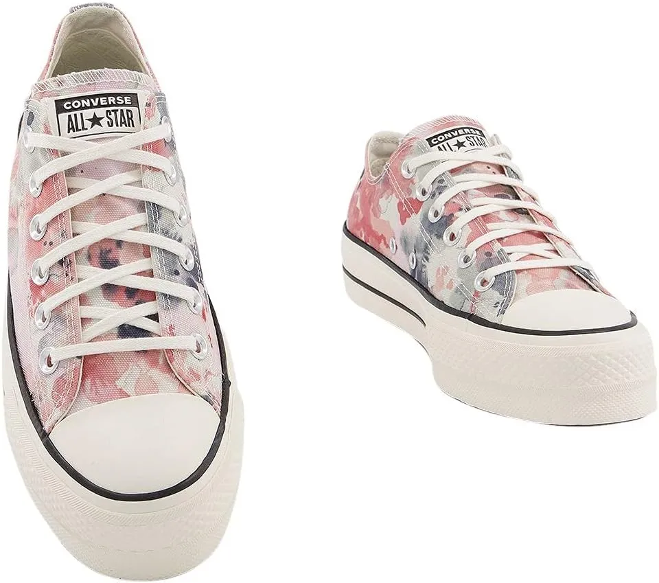 Converse Chucks 553367C CT AS Leather Sneaker for Men in Parchment, Black, Pink