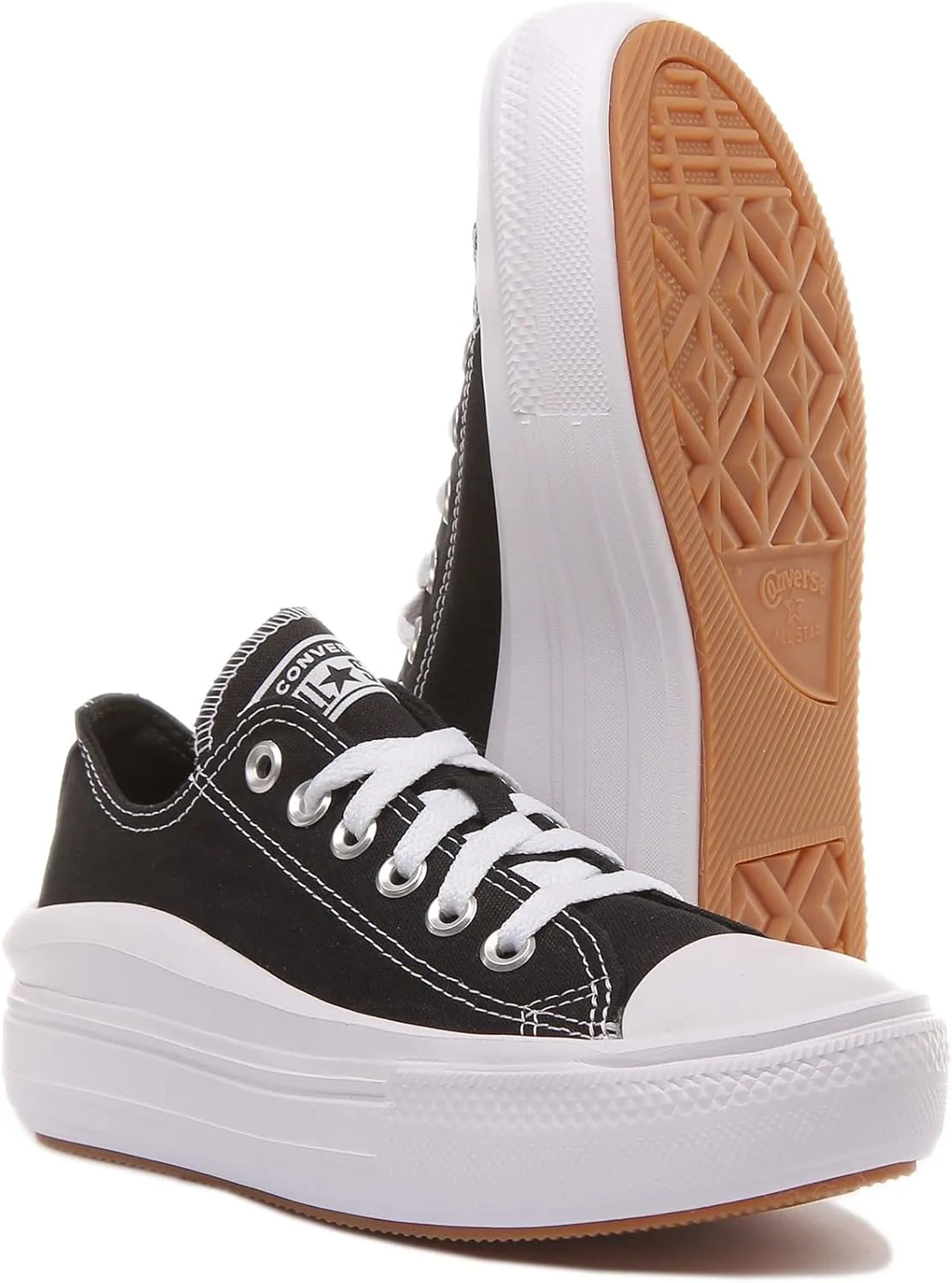 Converse Chucks 553367C CT AS Leather Sneaker for Men in Parchment, Black, Pink