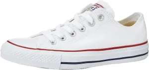 Converse Men's All Star Chuck Taylor M7652 Optical White M7652 Canvas Lo Ox - MEN 4 M US / WOMEN 6 M US