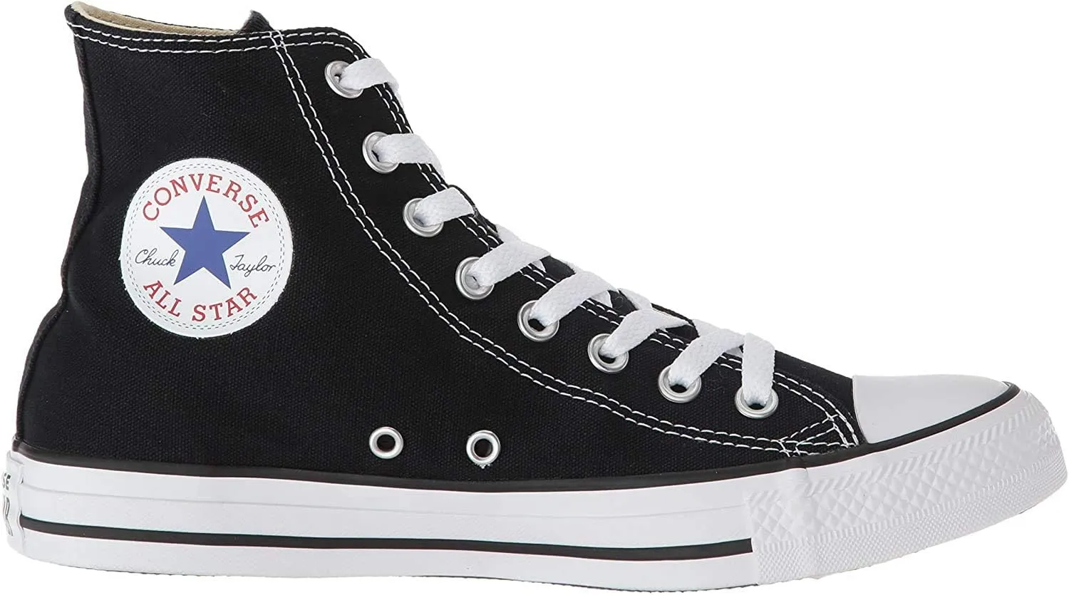 Converse Men's Chuck Taylor All Star Hi Sneaker 7 Black