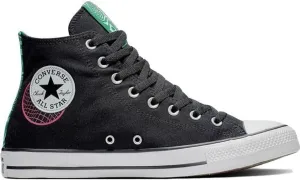 Converse Men's CTAS See Beyond Hi Top, Black/Green/Prime Pink, Size 8