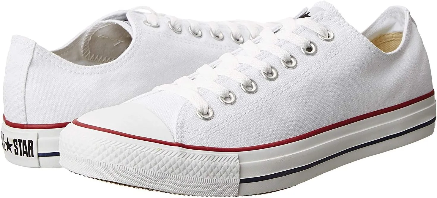 Converse Unisex Chuck Taylor All Star Classic Sneaker (3 D(M) US Men / 5 B(M) US Men, Optical White.)