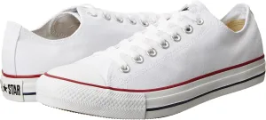 Converse Unisex Chuck Taylor All Star Classic Sneaker (5.5 D(M) US Men / 7.5 B(M) US Men, Optical White.)