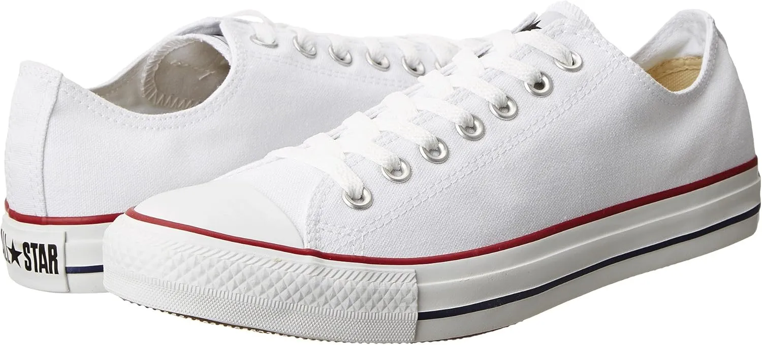 Converse Unisex Chuck Taylor All Star Classic Sneaker (8.5 D(M) US Men / 10.5 B(M) US Men, Optical White.)