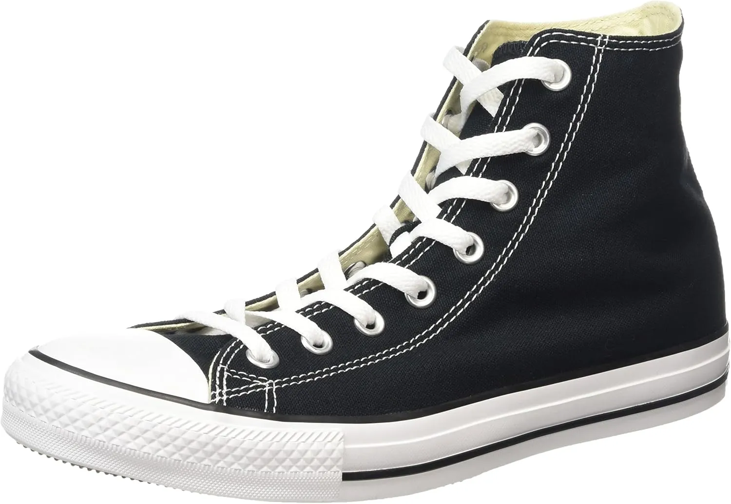 Converse Unisex Chuck Taylor All Star Hi Top Sneaker (9 B(M) US Women / 7 D(M) US Men, Black)