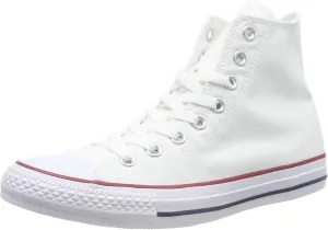 Converse Unisex Chuck Taylor All Star Hi Top Sneaker Optical White 9.5 B(M) US Women / 7.5 D(M) US Men