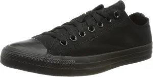 Converse Unisex Chuck Taylor All Star Low Top Black Monochrome Sneakers - 10 B(M) US Women / 8 D(M) US Men