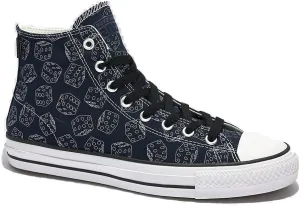 Converse Unisex Chuck Taylor All Star Pro Hi Obsidian/Black/White 8.5 Men/Women 10.5