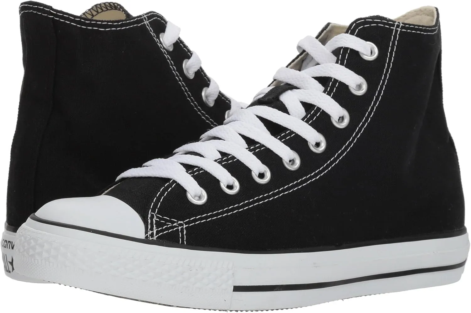 Converse Unisex's Low-top, Black, 6 us
