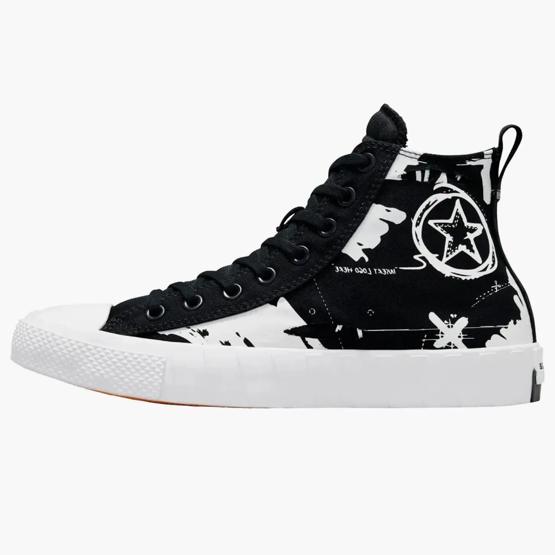 Converse Unt1tl3d Hi Script Print Black