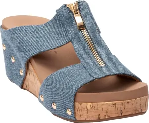 Corkys Footwear Taboo Womens 2.5" Wedge