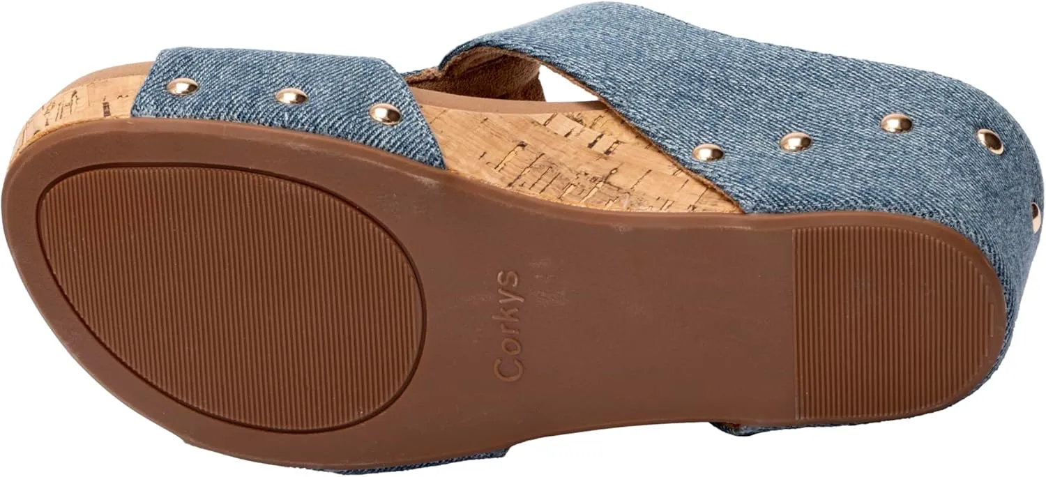 Corkys Footwear Taboo Womens 2.5" Wedge