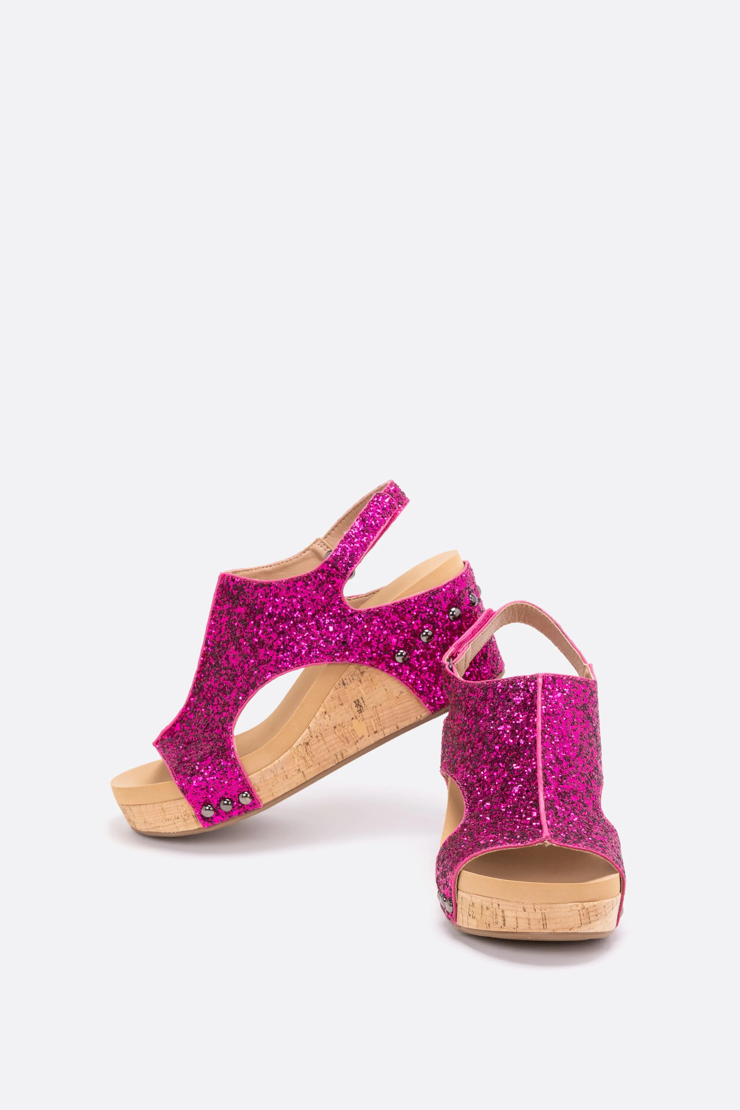 Corky's The Carley Faux Leather Wedge Sandal