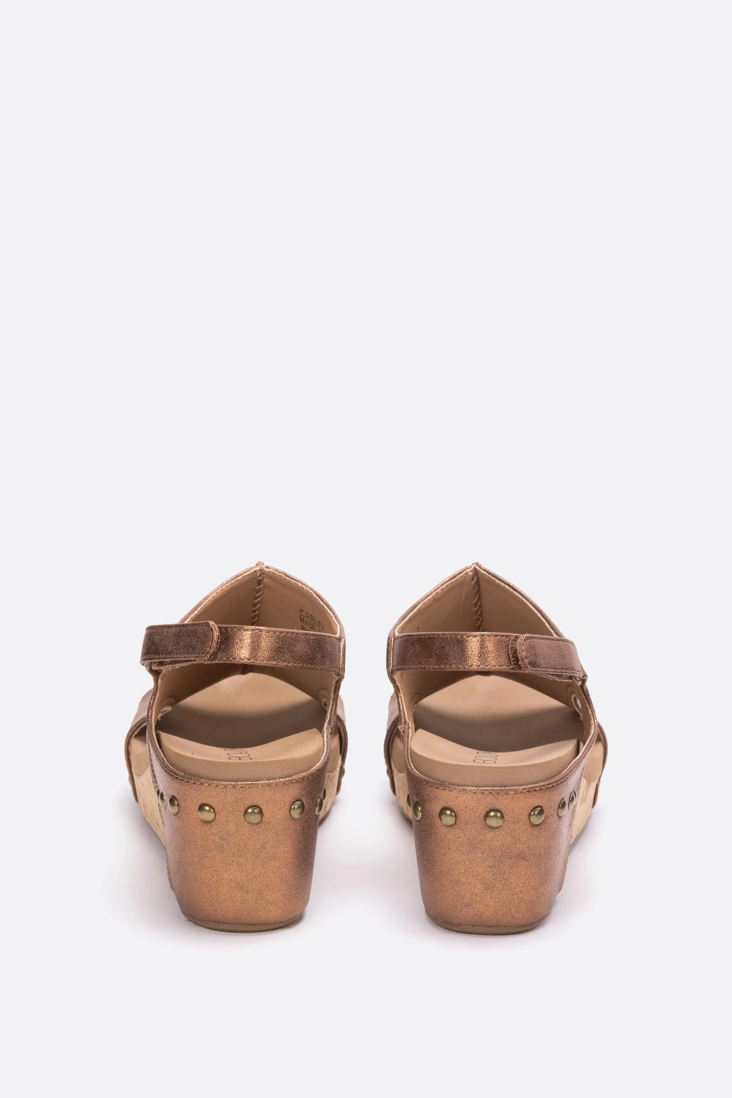 Corky's The Carley Faux Leather Wedge Sandal