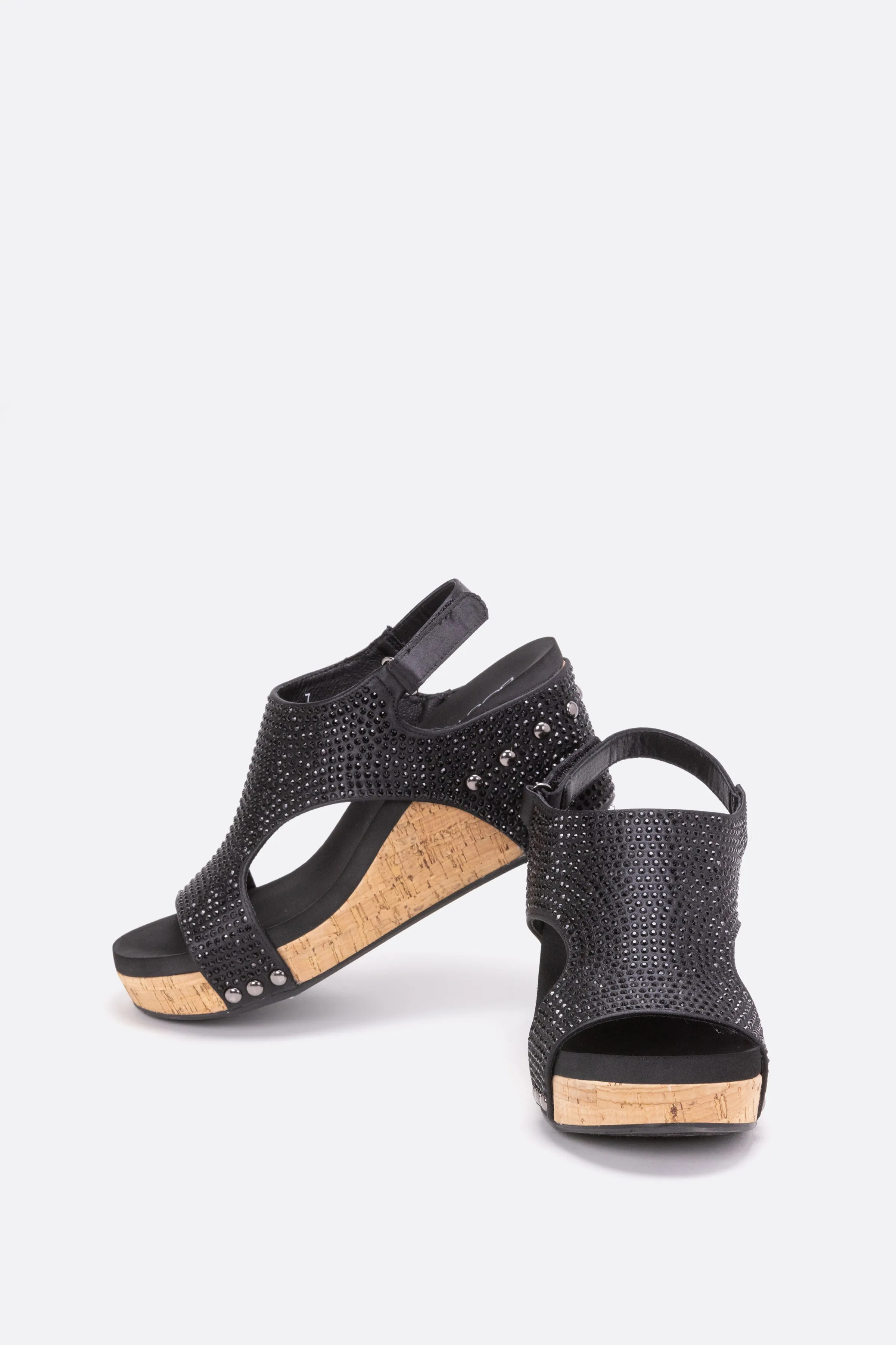 Corky's The Carley Faux Leather Wedge Sandal