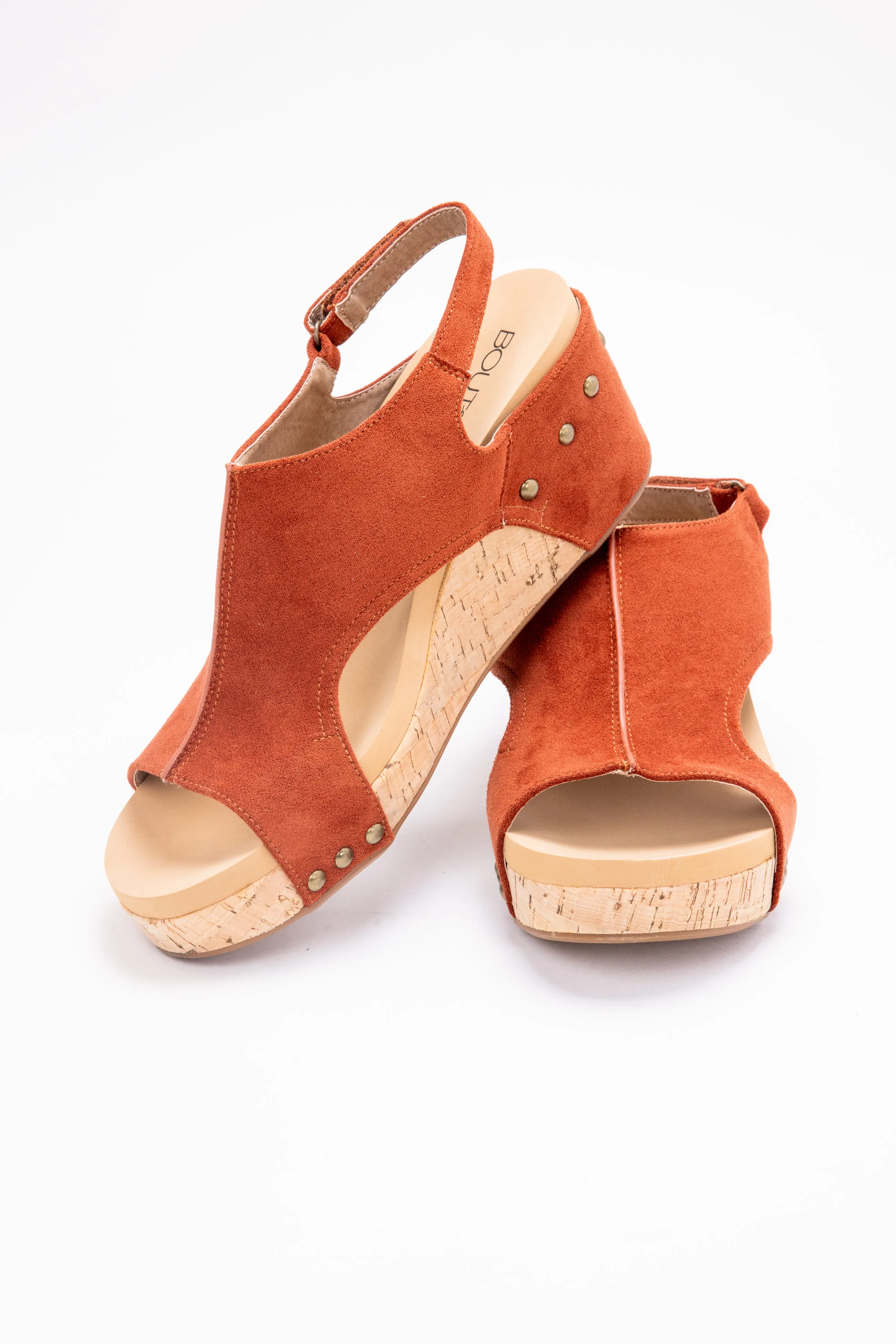 Corky's The Carley Women's Suede Wedge Sandal