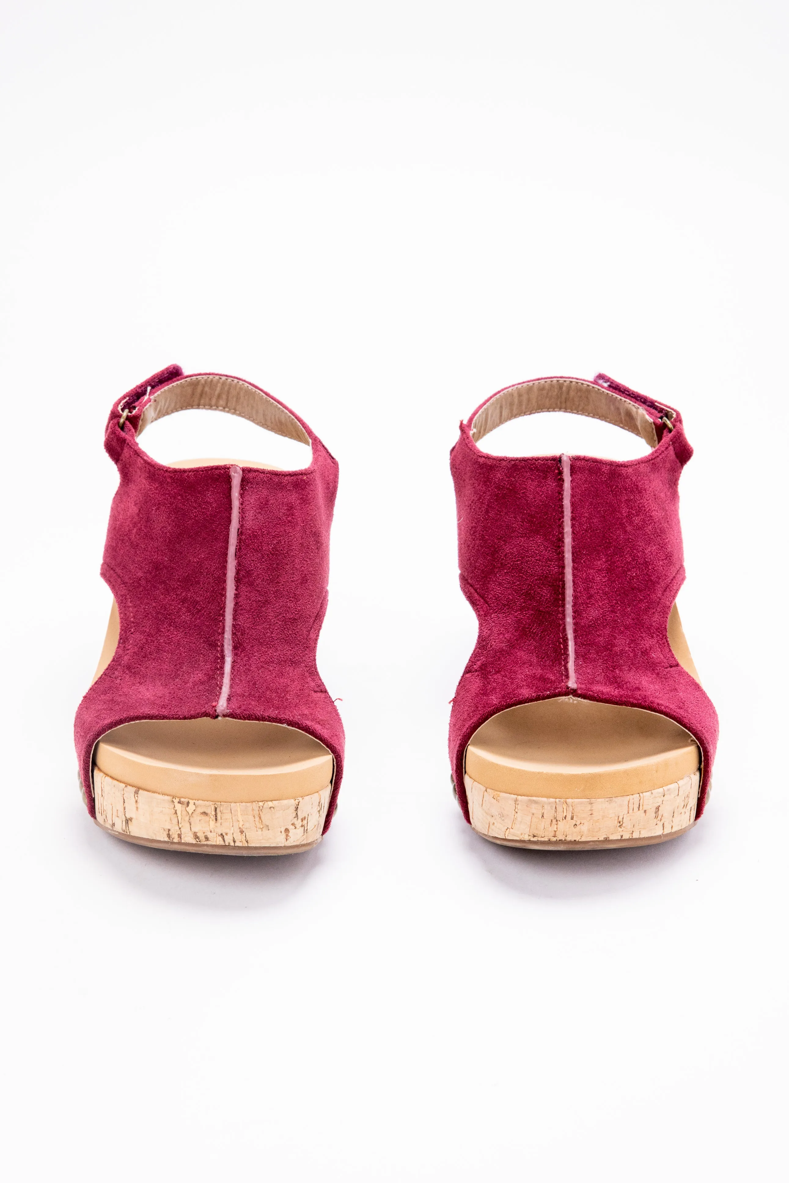 Corky's The Carley Women's Suede Wedge Sandal